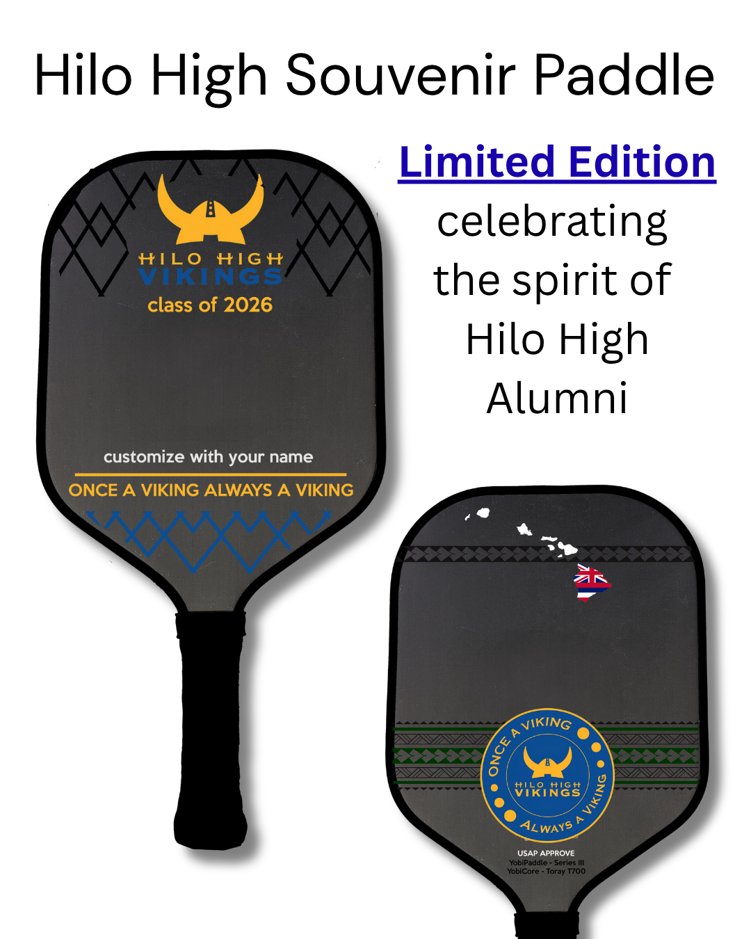 Hilo High Souvenir - Aloha Series - Standard Shape 14mm - Image 2