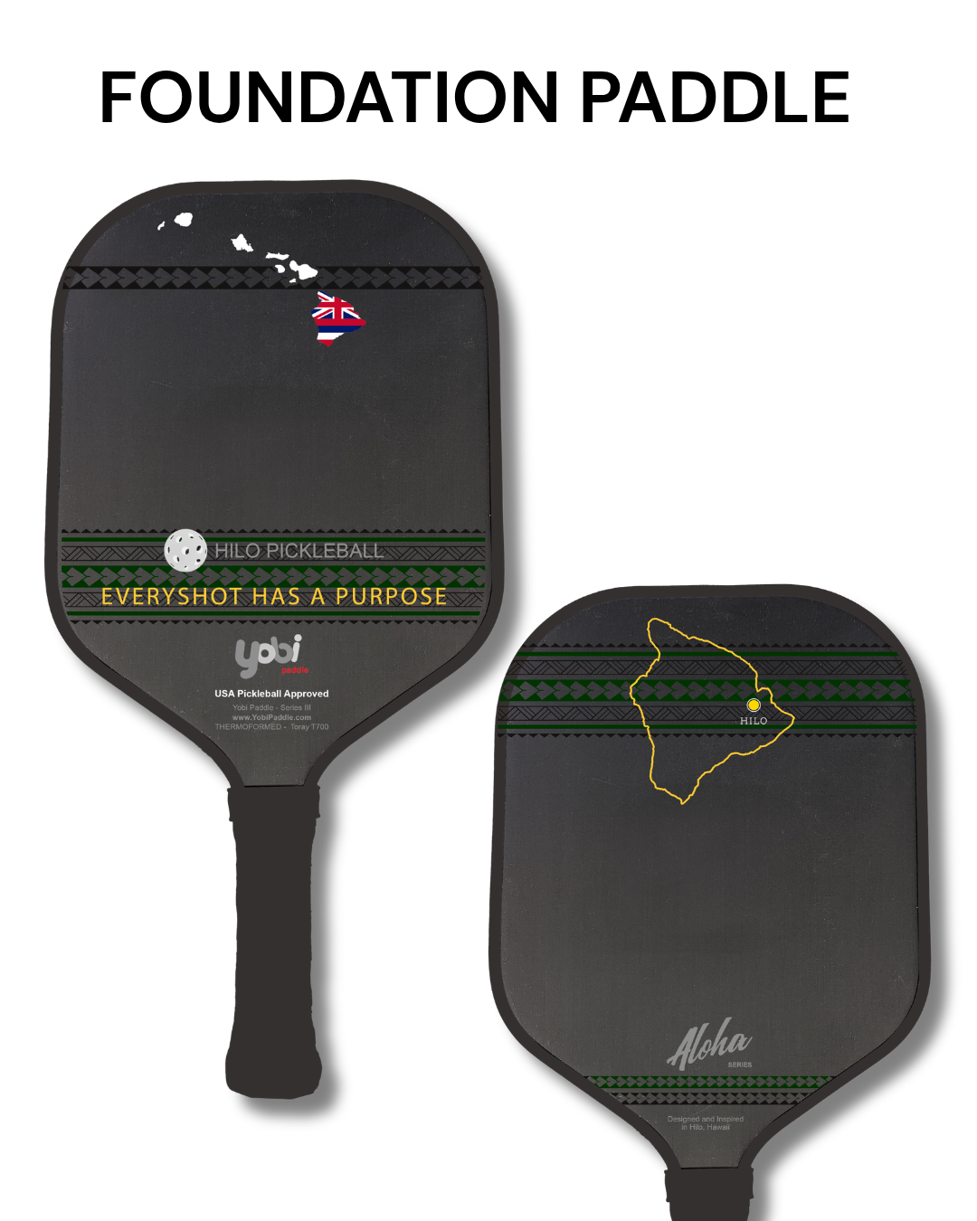 Hilo Pickleball Paddle - Foundation Series